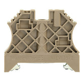 Weidmuller End bracket, dark beige, 46.5x56x8mm